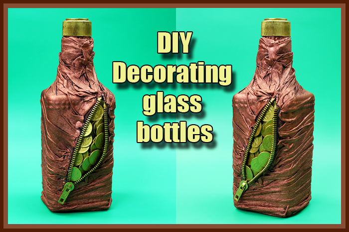 Glass bottle decoration ideas. DIY Bottle Home Decor. - DIY crafts