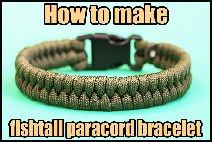 snor verkoper Triviaal How to make fishtail paracord bracelet step by step. - DIY crafts