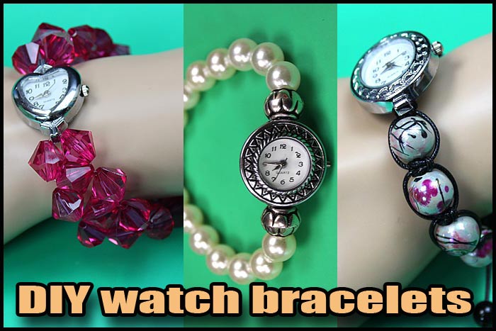 DIY Picture Charm Bracelet Upcycled From Watch Parts - Upcycle Design Lab