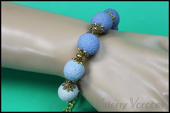 Polymer clay bead bracelet tutorial free. - DIY crafts