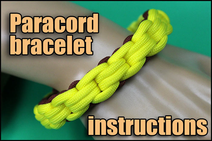 Paracord bracelets step by step tutorial.